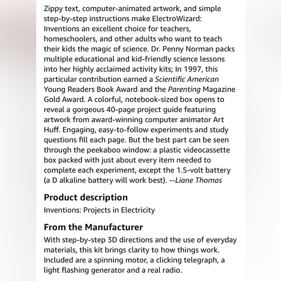 NIB Vintage Electro Wizard Inventions Toy - Picture 3 of 7